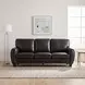 Rubin Black 85" Sofa