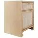 Ruth Cerused Oak Soft Close Accent Cabinet