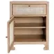 Ruth Cerused Oak Soft Close Accent Cabinet