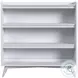 Rowan Ash Linen Hutch and Bookcase with 4 Shelves
