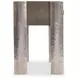 Prado Porcini And Bright Graphite Nightstand