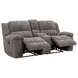 Branton Cabot Stone Manual Reclining Living Room Set with USB Charging