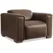 Billings Brown Leather Power Reclining Chair