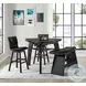 Baltic Dark Espresso Swivel Bar Stool Set Of 2
