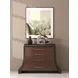 Eave Black and Brown 4 Drawer Accent Chest