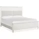 Whisperbay Sea Pearl and Driftwood California King Upholstered Panel Bed