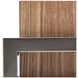 Collins Nocino and Black Oxide Square Cocktail Table