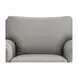 Wendover Silver Leather Upholstered Accent Chair