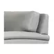 Wendover Silver Leather Upholstered Accent Chair