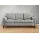 Wendover Silver Leather Living Room Set