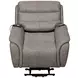 Kamari Gray Power Lift Recliner with Heat and Massage