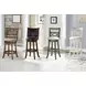 York Antique White 24" Counter Height Stool