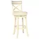 York Antique White 29" Bar Stool