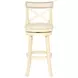 York Antique White 29" Bar Stool