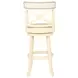 York Antique White 29" Bar Stool