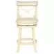 York Antique White 24" Counter Height Stool