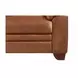 Ironvale Nutmeg Leather Upholstered Accent Chair