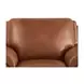 Ironvale Nutmeg Leather Upholstered Accent Chair