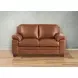Ironvale Nutmeg Leather 62" Loveseat