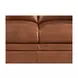 Ironvale Nutmeg Leather 62" Loveseat