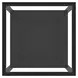 Glaze Onyx Square Glass Top Occassional Table Set