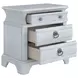 Summer Creek Blue 3 Drawer Nightstand with USB Charging