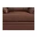 Calizor Pecan Leather Upholstered Lounge Chair