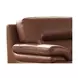 Calizor Pecan Leather Upholstered Lounge Chair