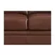 Calizor Pecan Leather 66" Loveseat