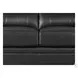 Calizor Black Leather 88" Sofa
