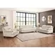 Calizor Vanilla Leather 66" Loveseat