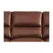 Calizor Pecan Leather 88" Sofa