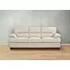 Calizor Vanilla Leather Living Room Set