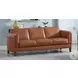 Kona Nutmeg Top Grain Leather Sofa