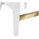 Sadie White Performance Fabric Counter Height Stool