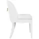Sadie White Performance Fabric Dining Chair