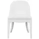 Sadie White Performance Fabric Dining Chair