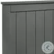 Santino Grey Full Storage Panel Bed