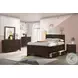 Santino Espresso Full Storage Panel Bed