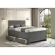 Santino Grey Full Storage Panel Bed