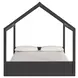 Santino Gray Full Montessori Bed