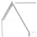 Santino White Full Montessori Bed