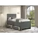 Santino Grey Twin Storage Panel Bed