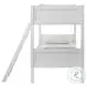 Santino White Twin Over Twin Bunk Bed