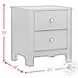 Santino Espresso Youth Panel Bedroom Set