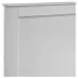 Santino White Full Panel Bed