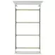 Santino White Twin Panel Bed