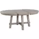 Sand Barrens Brown 66" Round Extendable Dining Table