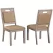 Sand Barrens Beige Handle Back Upholstered Side Chair Set of 2