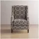 Sanders Grey Accent Chair